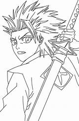 Coloring Bleach Pages Ichigo Printable Color Getcolorings sketch template