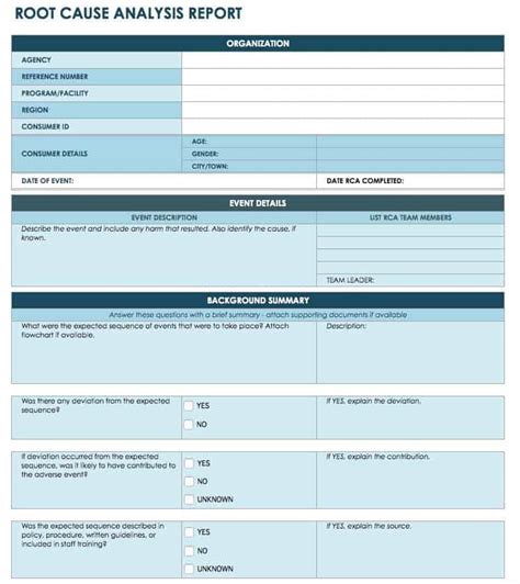 safety analysis report template  creative template ideas