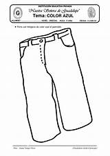 Pantalon sketch template