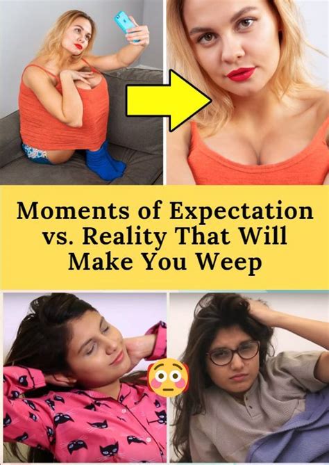 Moments Of Expectation Vs Reality That Will Make You Weep