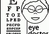 Coloring Pages Doctor Eye Getcolorings Eyes Two sketch template