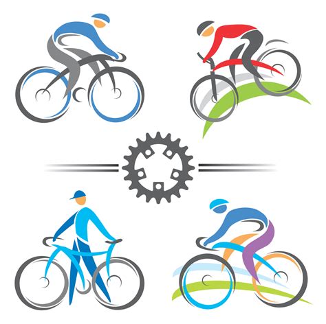 creating adventure   mountain bike logo  logo