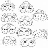 Princesses Maske Masken Princesas Masque Printables Basteln Princesse Mascaras Przedszkole Dinosaurier Kostüm Faschingsmasken Fasching Lied Dino Mascarillas Antifaz Inspiracje Zszywka sketch template