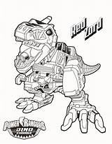 Megazord Power Rangers Coloring Pages Zord Printable Getcolorings Color sketch template