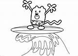 Coloring Wubbzy Pages Popular sketch template