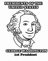 George Coloring Washington President Pages States United 1st Abraham Lincoln Presidents Printable Color Kids Sheets Capitals Kindergarten Getcolorings Print Getdrawings sketch template