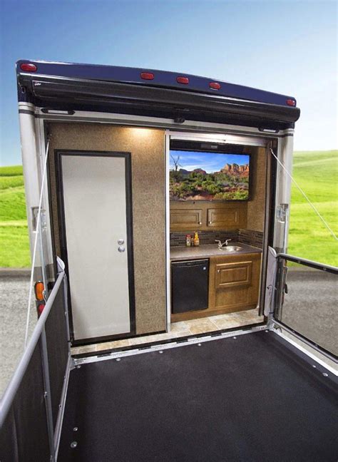 enclosed trailer camper conversion ideas pictures