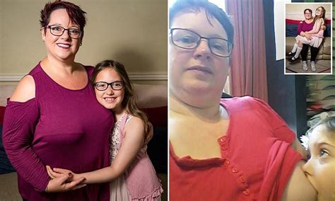 mother reveals she s stopped breastfeeding her daughter aged nine