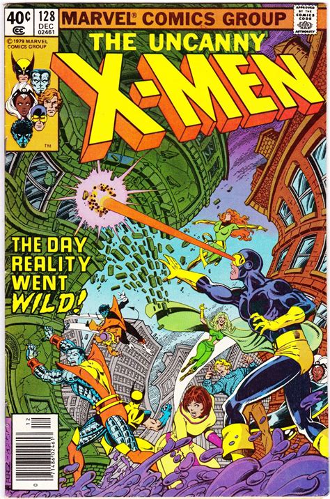 uncanny x men 128 1963 1st series december 1979 marvel etsy comics