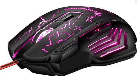 professionele verlichtende gaming muis voor computer pc laptop