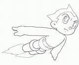 Boy Astro Coloring Pages Astroboy Drawings Popular Drawing Books Cartoons Coloringhome sketch template