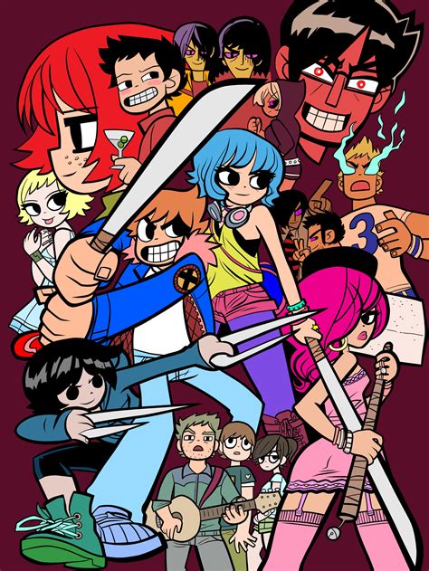 Scott Pilgrim Vs The World The Vector By Animereviewguy