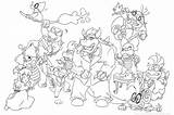Pages Bowser Koopa Koopalings Ludwig Coloringhome Colorare sketch template
