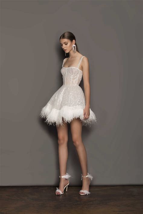 Special Wedding Dress Mademoiselle Bridal Mini Dress Bronx And Banco