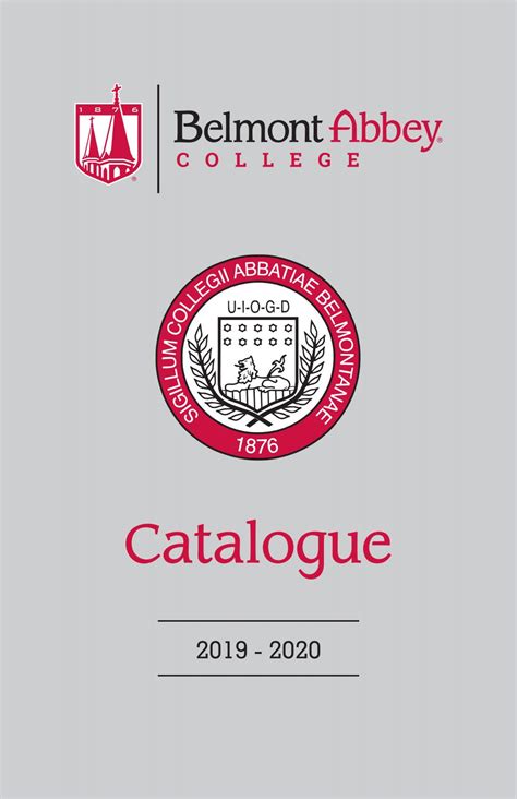 academic catalog    belmont abbey college issuu