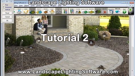 landscape lighting software tutorial  landscape lighting design