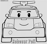 Poli Robocar Coloring Pages Kids Sheet Printable Teach Safety Road sketch template