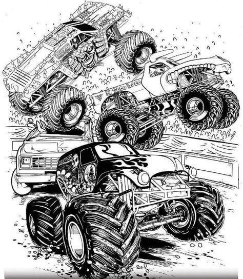 monster jam coloring pages  print monster truck coloring pages