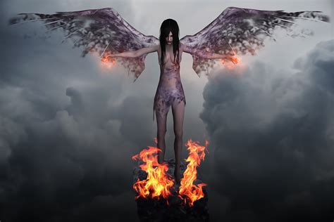 Angel Dark Free Photo On Pixabay Pixabay