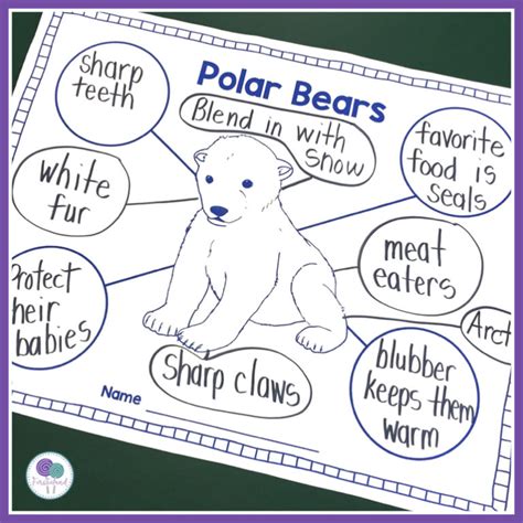 polar bear activities   grade firstieland
