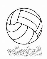 Coloring Volleyball Pages Printable Color Print Related Posts Cute Getcolorings sketch template