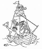 Piratenschip Piratenboot Piraten Piraat Kleuren Willem Woeste Kiezen Flevokids sketch template