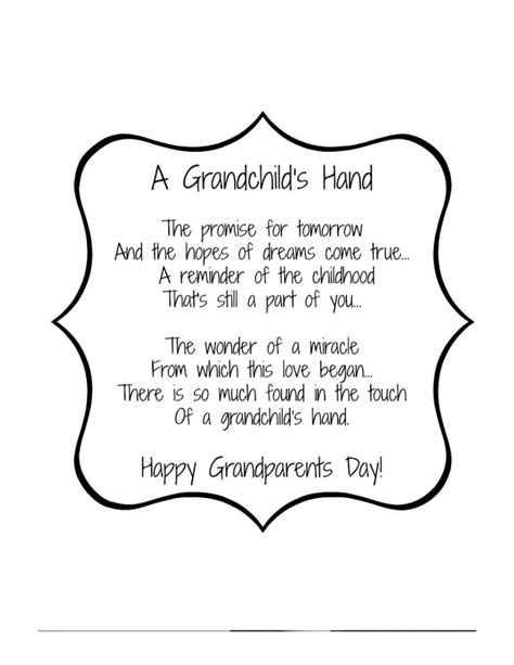 grandparents day poem ideas  pinterest grandparents