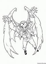 Dracula Colorkid sketch template