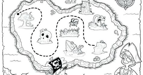 treasure map coloring page full coloring pages treasure maps
