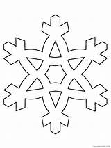 Snowflake Coloring4free 2021 Coloring Pages Stencils Printable Related Posts sketch template