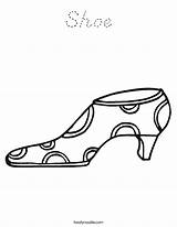 Shoe Sapato Buckle Tudodesenhos sketch template