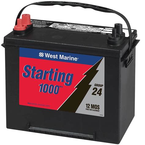 west marine flooded marine starting battery mca group  west marine