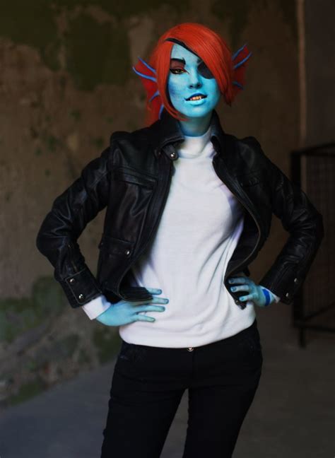 Ready For The Date Undyne Cosplay By Me Undertale