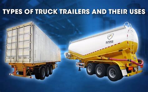 truck trailer types    autokid