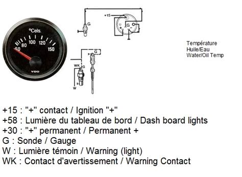 diagram vdo temperature gauge wiring diagrams mydiagramonline