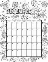 Calendar December Coloring Printable Pages Christmas Kids Colouring Dec Woojr November Calender Print Woo 2021 Blank Jr Printables Adult Children sketch template