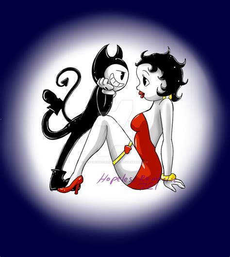 bendy and betty again by hopelessromantic721 on deviantart