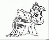 Twilight Princess Sparkle Coloring Pages Getdrawings Drawing sketch template