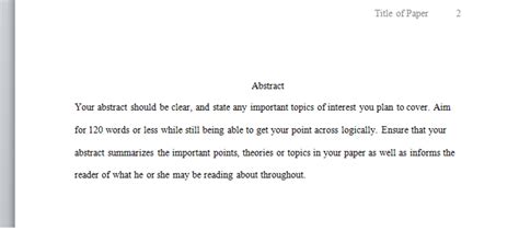 abstract examples  research paper