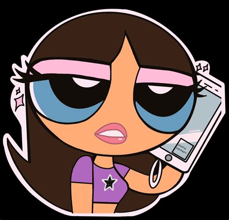 brunnete powerpuff girl aesthetic profile pic girl cartoon characters