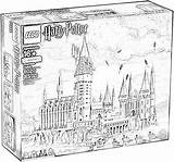 Potter Hogwarts Harry Coloring Pages Lego Great Hall Filminspector Versions Different There sketch template