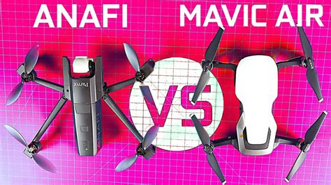 parrot anafi  dji mavic air whats   compact drone tweaks