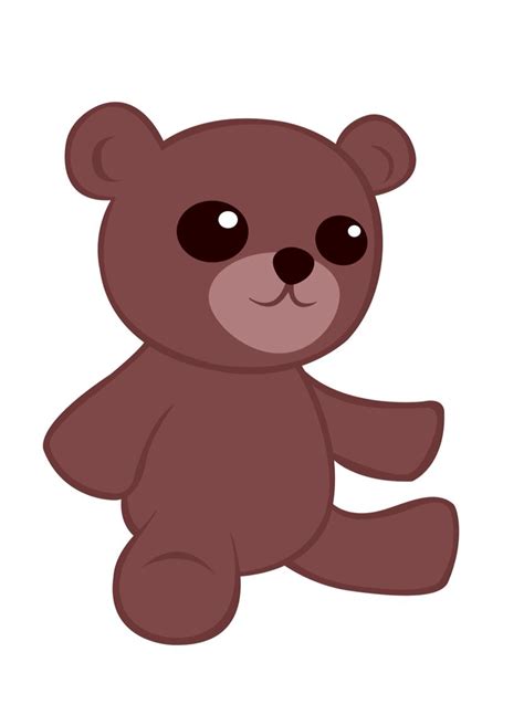 Bear Cute Kawaii Drawings Chibi Drawings Teddy Bear Drawing Props