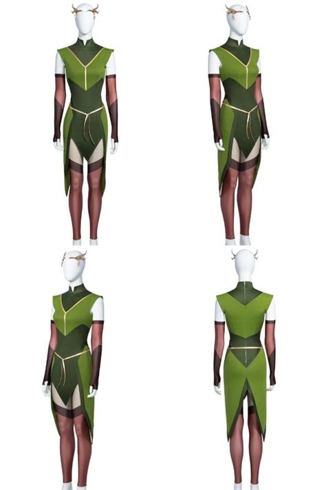 legend  vox machina keyleth   air ashari cosplay costume  composed  dress