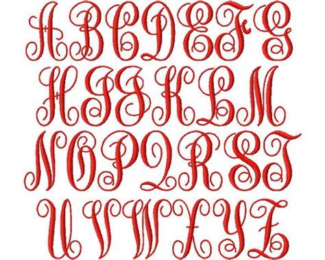6 Murray Font Embroidery Images Free Embroidery Font