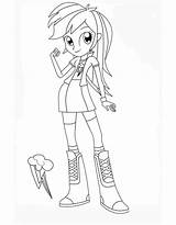 Coloring Equestria Girls Pages Print Color Printable Kids Coloringtop sketch template