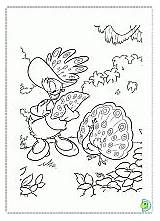 Coloring Duck Daisy Dinokids Pages Coloringdisney sketch template