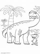 Coloring Dinosaur Pages Herbivorous Printable Train Designlooter Dinosaurs Gif 17kb Kids Animated Series sketch template