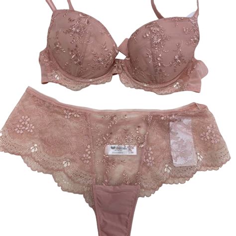 Wacoal Nude Pink Lingerie Set S