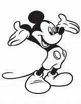 Maus Micky Ausmalbilder Ausmalbild Dxf Eps Z31 sketch template